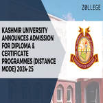 Kashmir University Announces Admission for Diploma and Certificate Programmes Distance Mode 2024